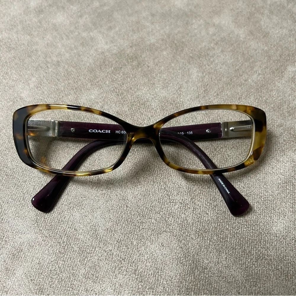 Coach 5273 (Spotty Tort/Purple) Eyeglasses